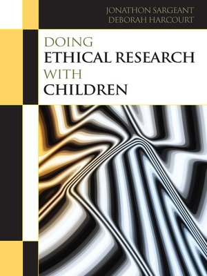 cover image of Doing Ethical Research with Children